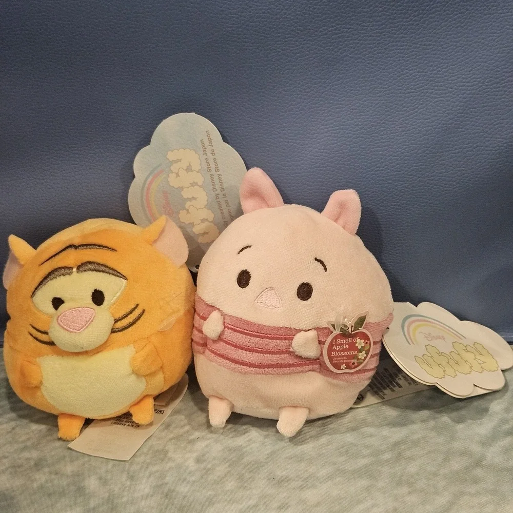 Winnie The Pooh Plush Bundle Hundred Acre Wood Disney‎ Store Owl Rabbit Gopher